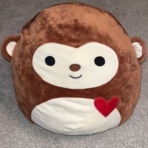 Momo Brown Monkey Squishmallow 16 Inch
